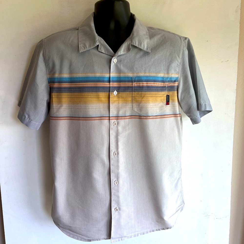 Vans Off The Wall Button Down Collared Shirt, Men… - image 1